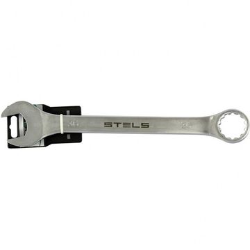 Ключ комбинированный, 36 мм, CrV, матовый хром Stels 15233