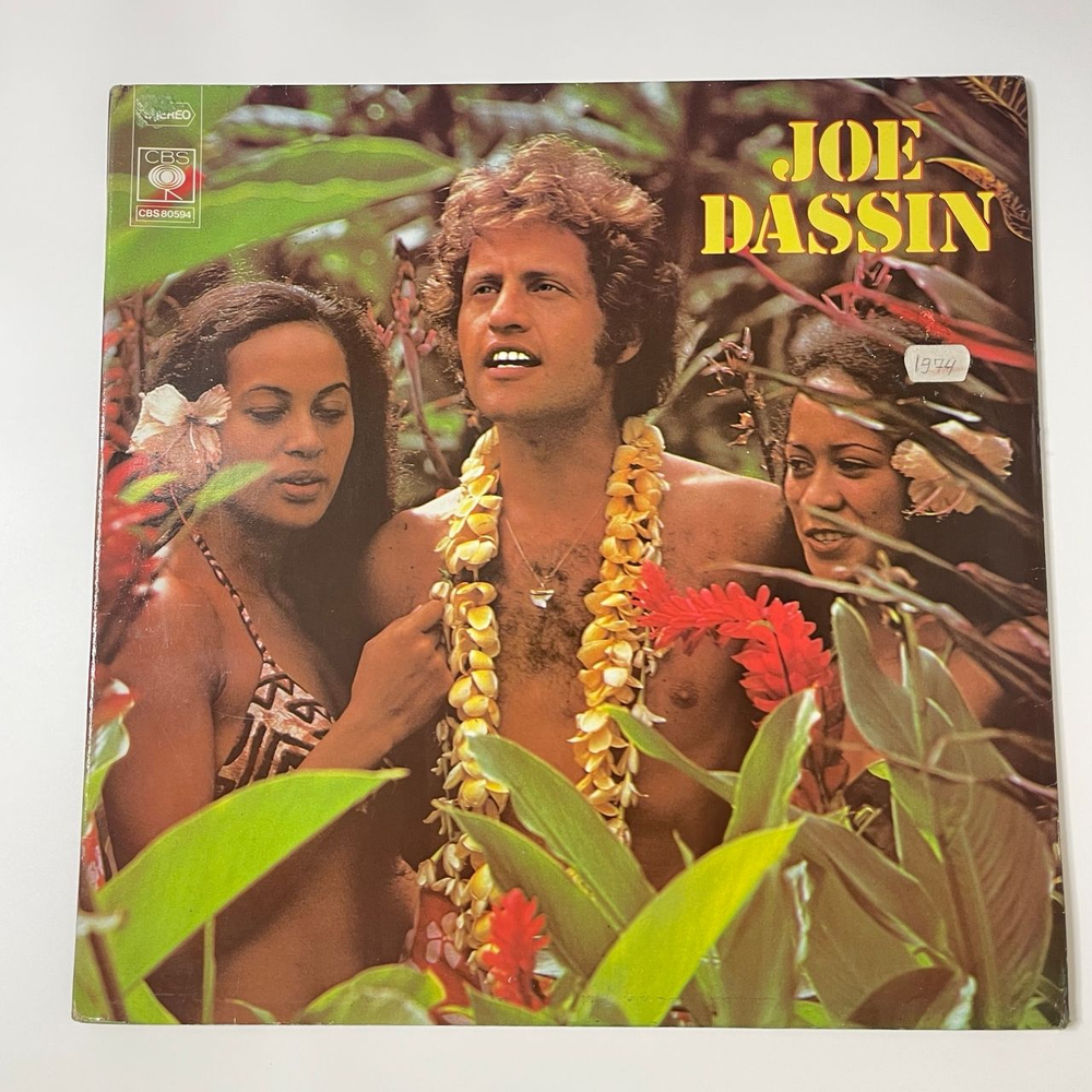 Винтажная виниловая пластинка LP Joe Dassin Джо Дассен (Франция 1974)