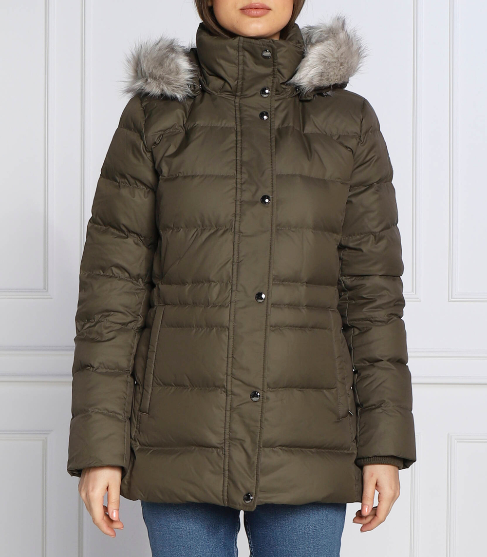 пуховая куртка tyra Tommy Hilfiger - зеленый(WW0WW37486)