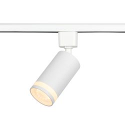 Трековый светильник однофазный ЭРА TR77-GU10 WH под лампу GU10 белый