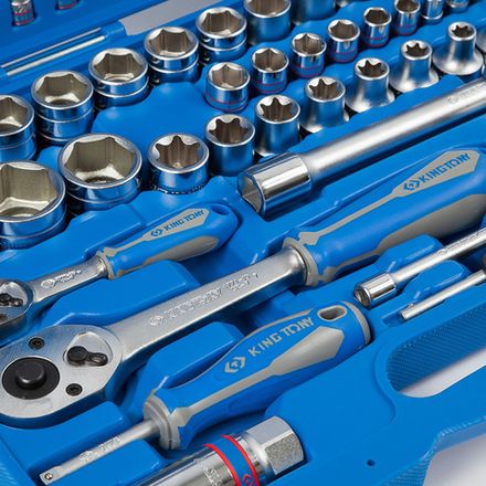 Цена на KING TONY (7511MR) Набор инструментов универсальный, 110 предметов