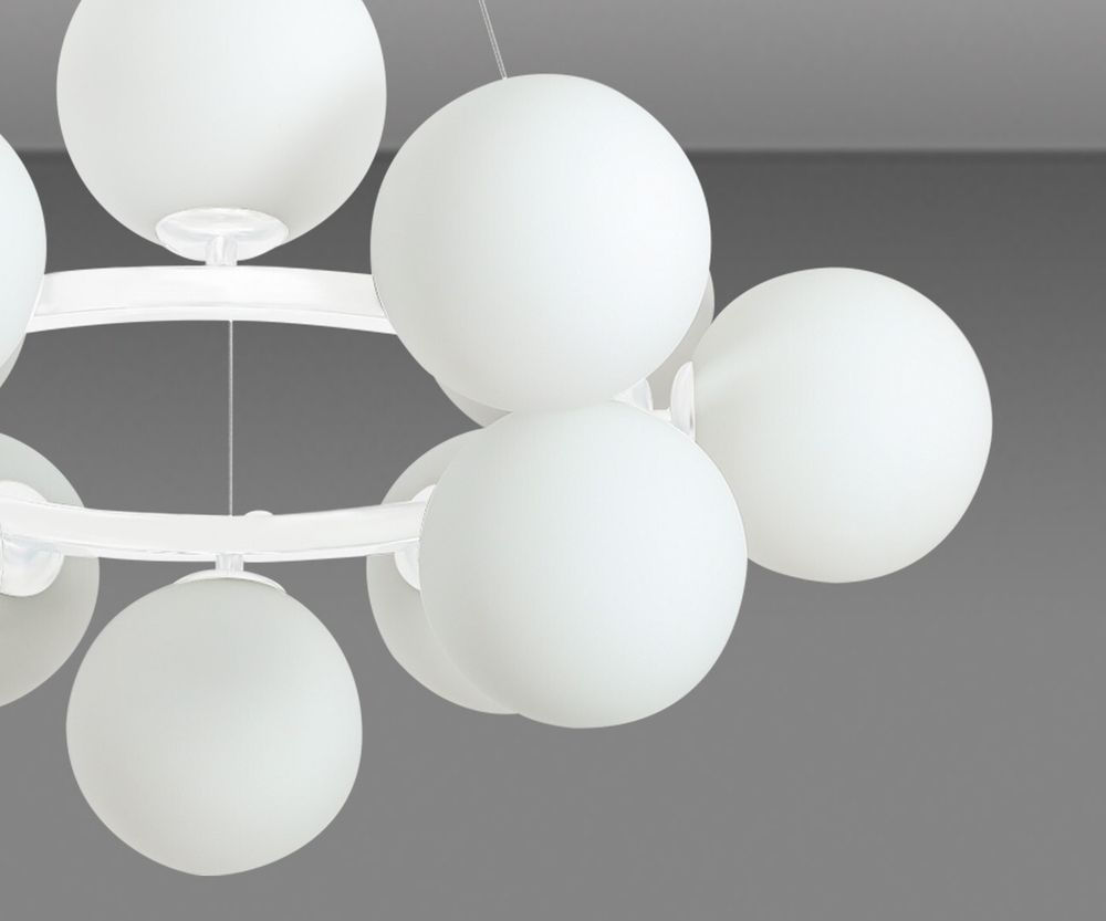 Kink Light 07508-12,01 Люстра Сида белый E14 12*10W