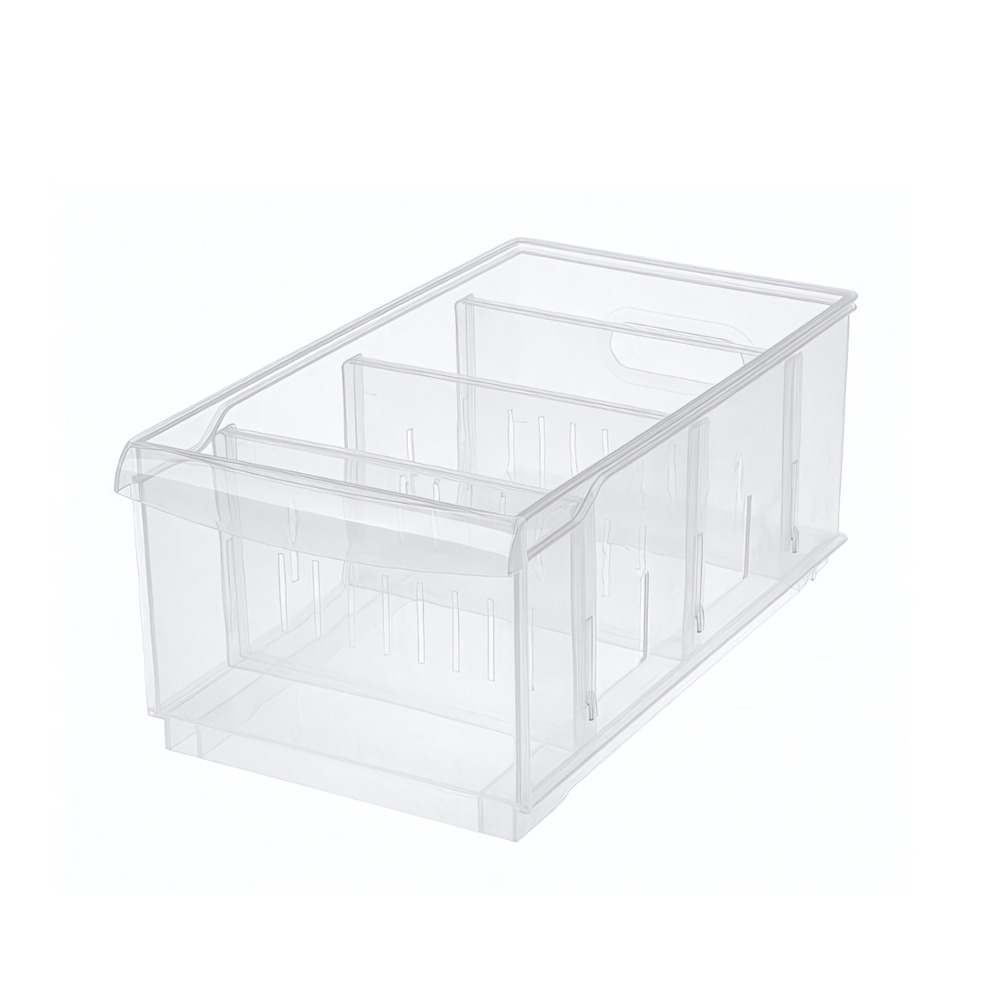 Контейнер универсальный "rolly" с перегородками 5,0л, 165*305*129 мм (бесцветный)