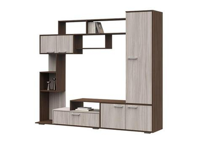 Капри Гостиная Ясень шимо темный / Ясень шимо светлый