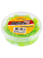 Твистер несъедобный Helios Credo Double Tail 2,95"/7,5 см Pepper Red 100шт. (HS-12-030-N)