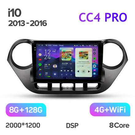 Teyes CC4 Pro 9" для Hyundai i10 2013-2016