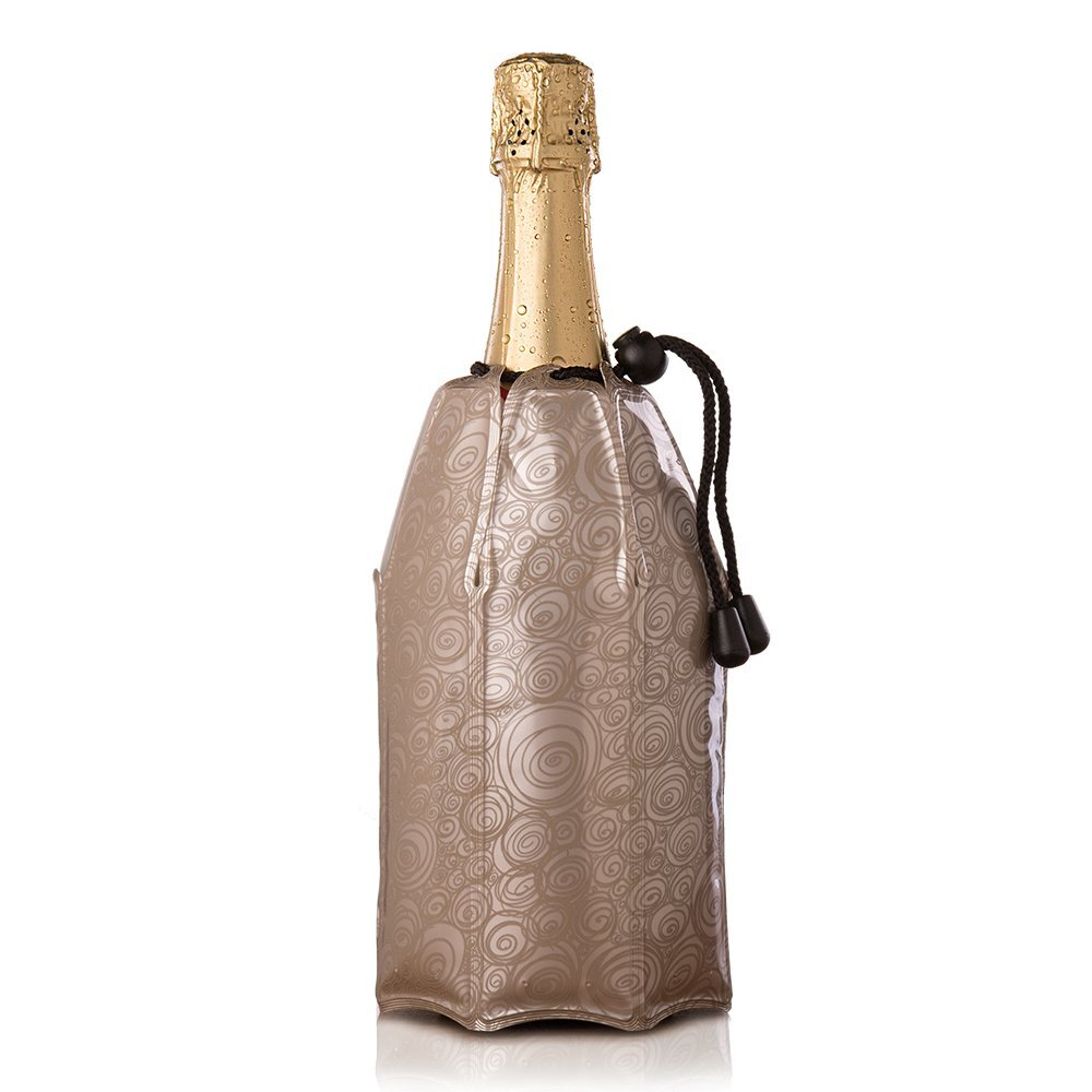 Набор из 2-х охладительных рубашек для вина и шампанского, платина, Wine & Champagne Cooler Classic Vacu Vin