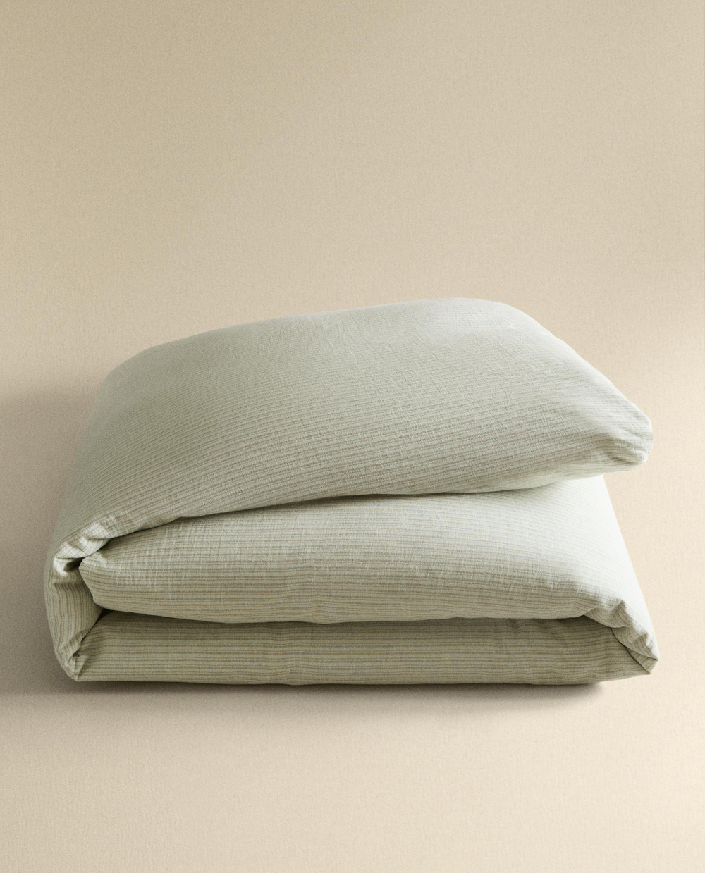 Пододеяльник Zara Home, лён 55%, хлопок 45%, в полоску, 5186/088