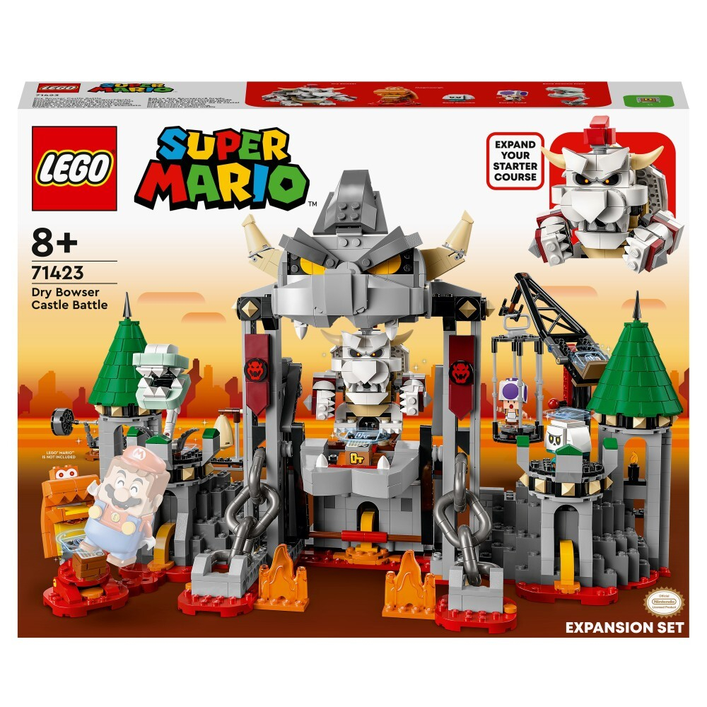 LEGO Super Mario — Бой в замке Сухого Баузера — Набор расширения 71423 / артикул   71423  / GTIN 5702017415758