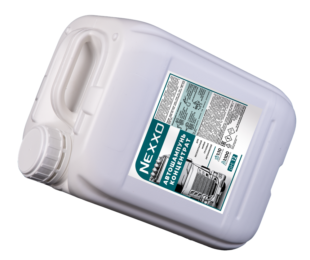 Автошампунь для грузовых автомобилей, щелочной концентрат 1:10, 5кг