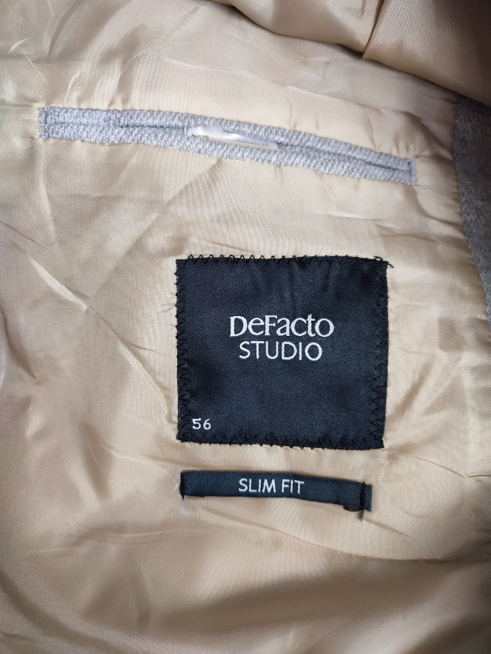 Пиджак DeFacto базовый 58 размер, новый