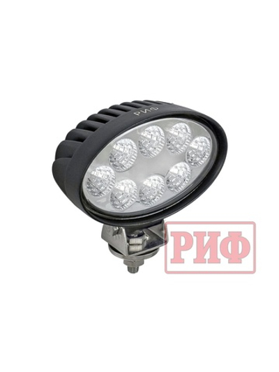 Светодиодная фара водительского света РИФ 142х122х66 мм 24W LED