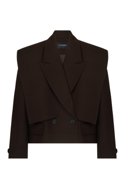 Жакет с акцентными деталями