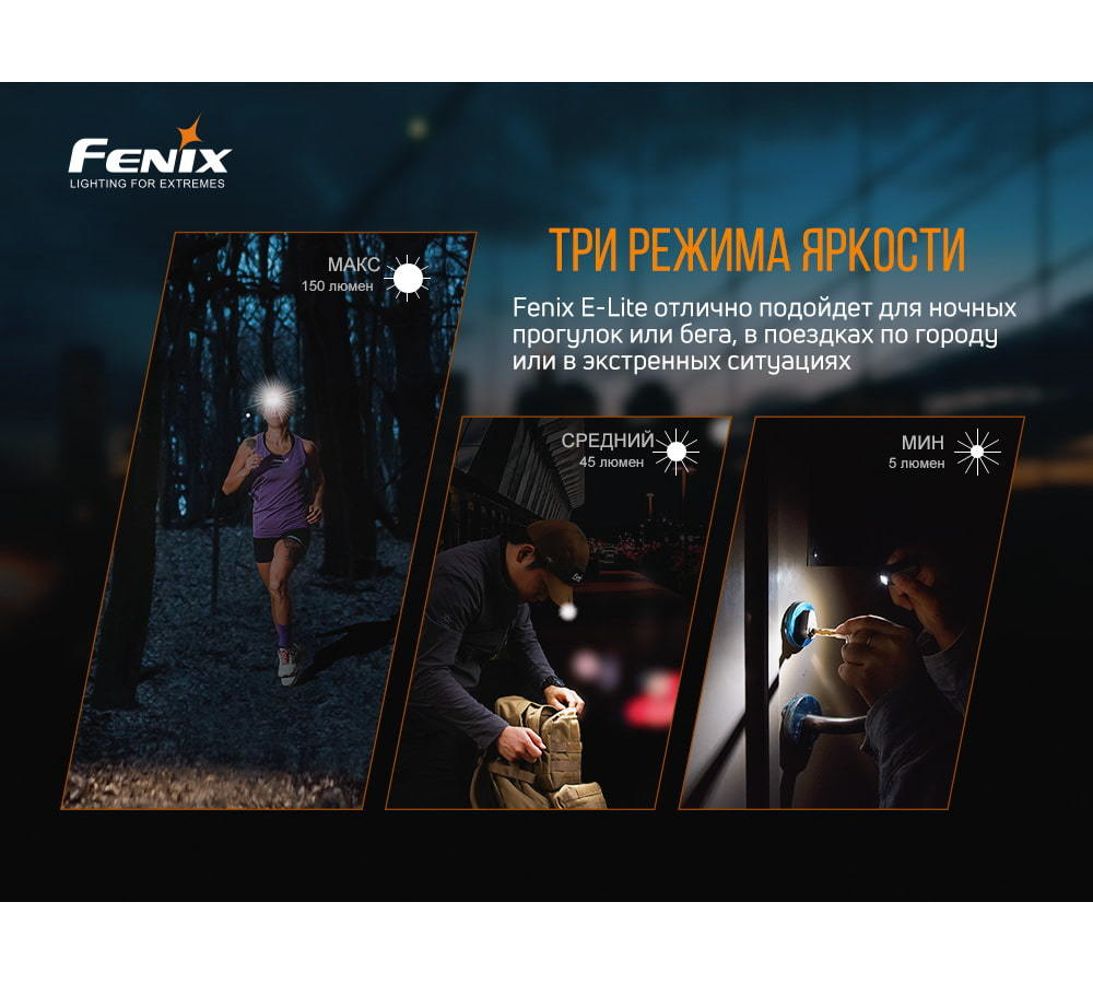 Фонарь Fenix E-LITE