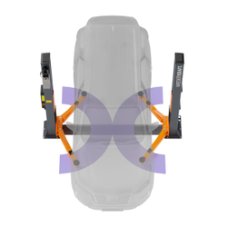 WDK-522E/220 Подъемник двухстоечный с нижней синхронизацией 4 тонны, электр. разбл., 220В