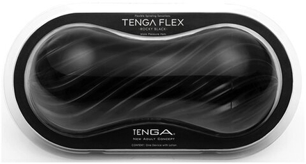 Tenga мастурбатор Flex Rocky Black (сильный)