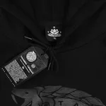 Худи Тандем Тэндай Black Lotus черный