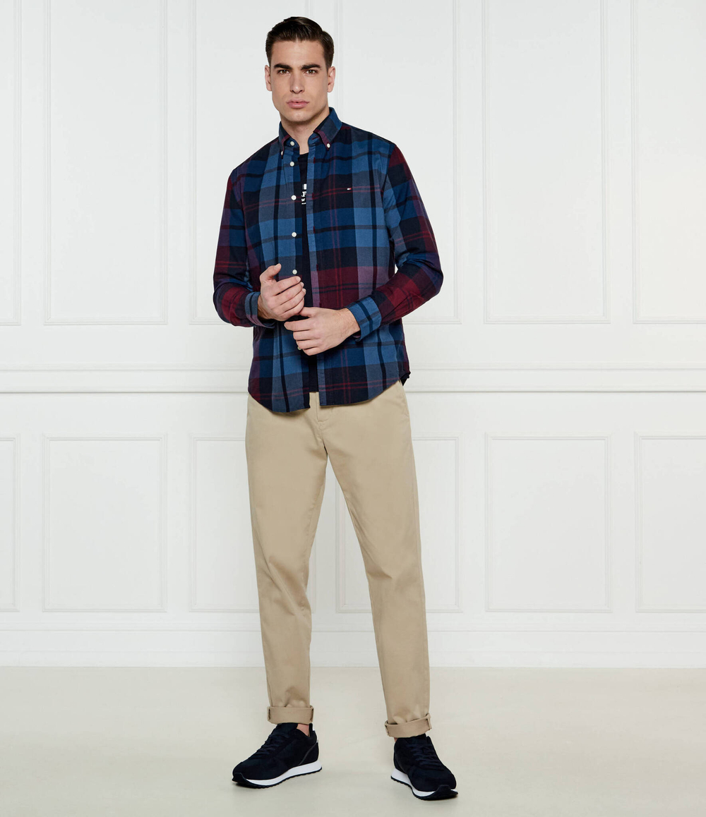 Рубашка Tommy Hilfiger - темно-синий(MW0MW37351)