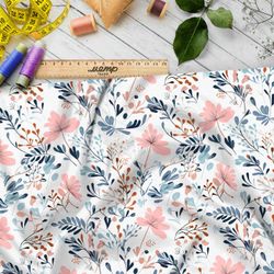 Ткань Ниагара Софт цветочные этюды