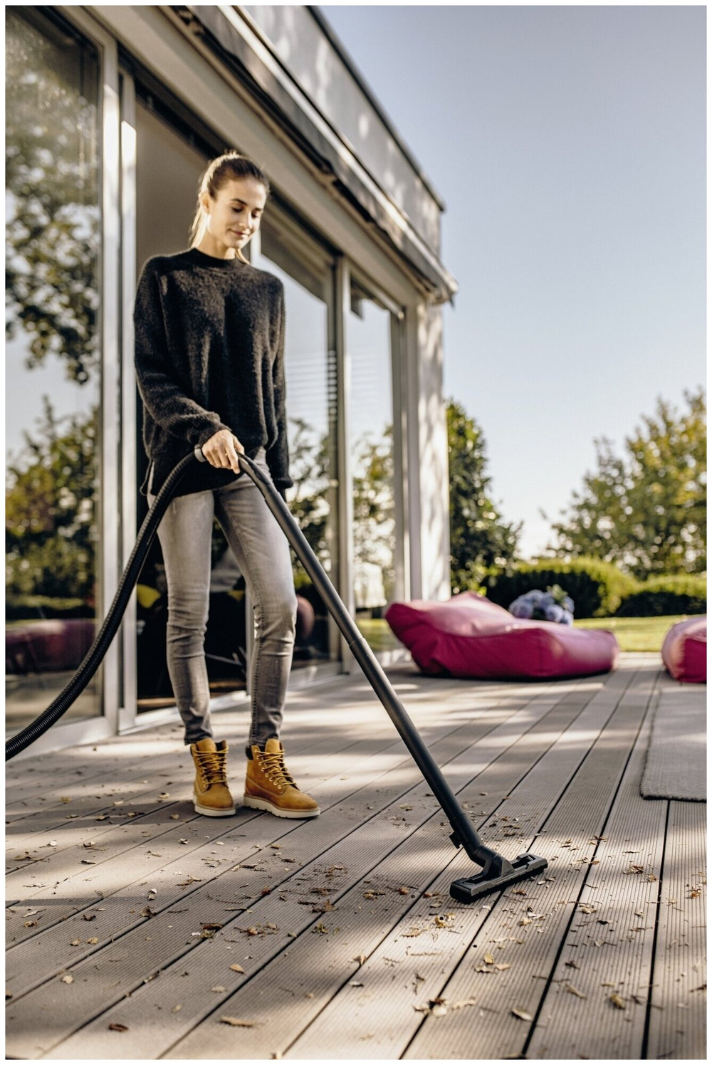 Хозяйственный пылесос KARCHER WD 3 P S V-17/4/20 (YSY) *EU 1000 Вт,17 л,шланг 2 м (1.628-190.0)