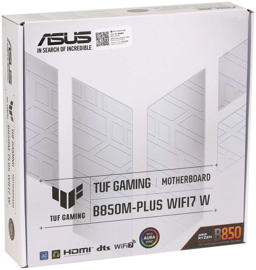 Материнская плата ASUS TUF Gaming B850M-Plus WiFi7 W (90MB1MD0-M0EAY0)