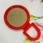 Зеркало косметическое « Классика», круглое с подставочкой, цвет в ассортименте, d-6.5см (Стикер на минивложение 40шт)