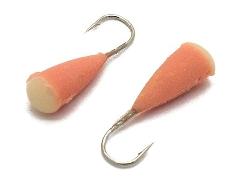 Мормышка Конус свечение Красное + Желтое MOK510RY 10шт/уп