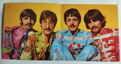 Винтажная виниловая пластинка LP The Beatles Sgt. Peppers Lonely Hearts Club Band (Germany 1973)
