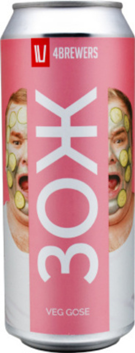 Пиво Четыре Пивовара ЗОЖ / 4 Brewers ZOZH 0.5 - банка