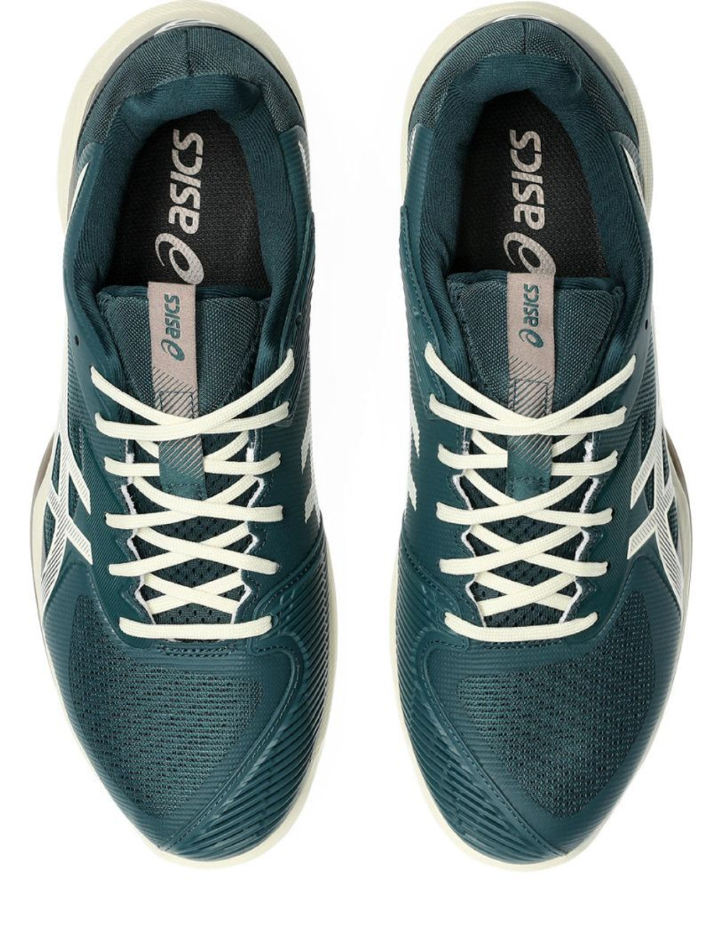 Мужские кроссовки теннисные Asics Solution Speed FF 3 - зеленый