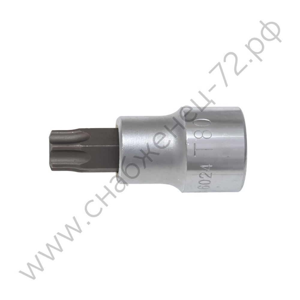 6024T80 Головка торцевая со вставкой TORX длинная