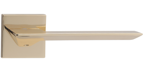 Ручки дверные алюминиевые V90PB SL (золото)