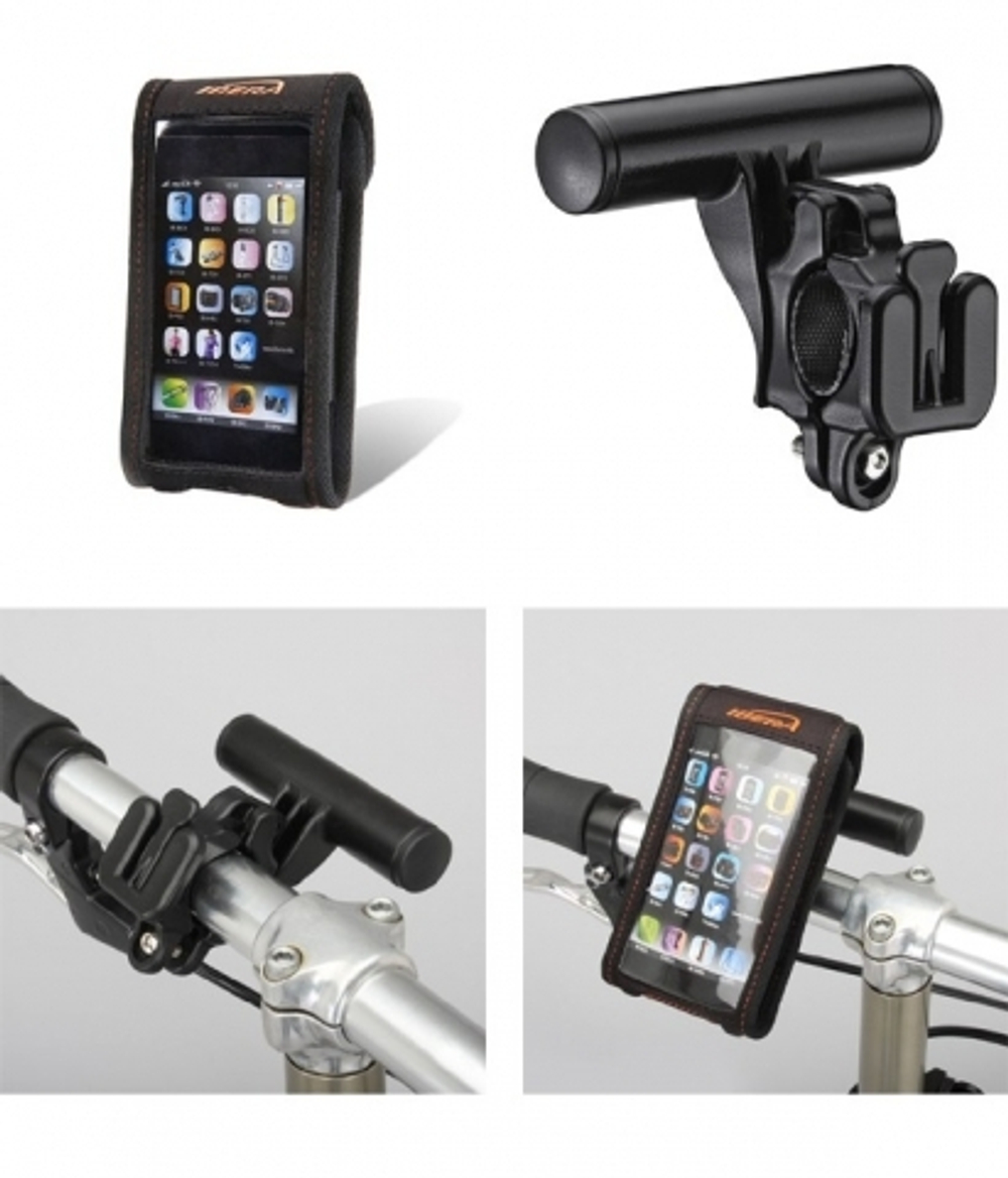 Чехол на руль для IPhone / IPod Touch / GPS с мини-рулем для фары, компьютера.. IB-PB6Q2