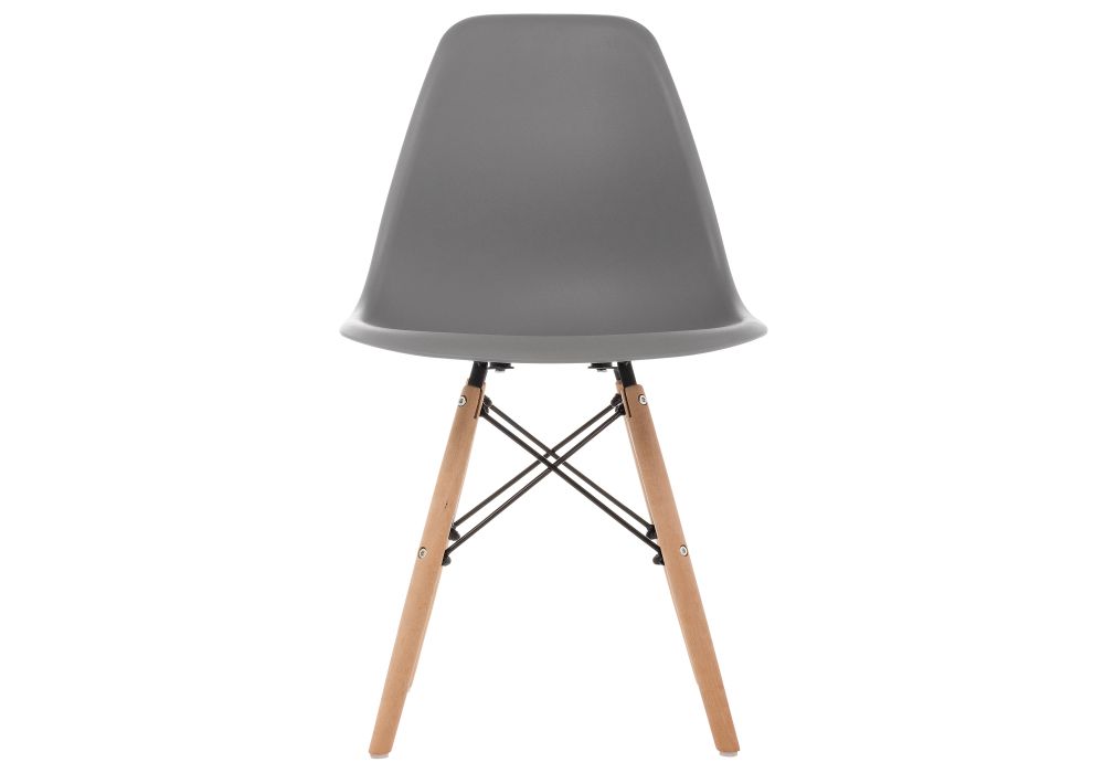 Пластиковый стул Eames PC-015 серый