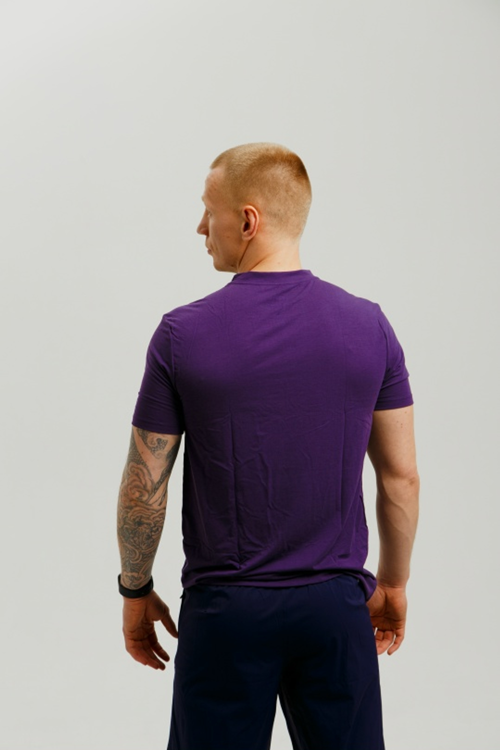 Футболка NOBULL фиолетовая
