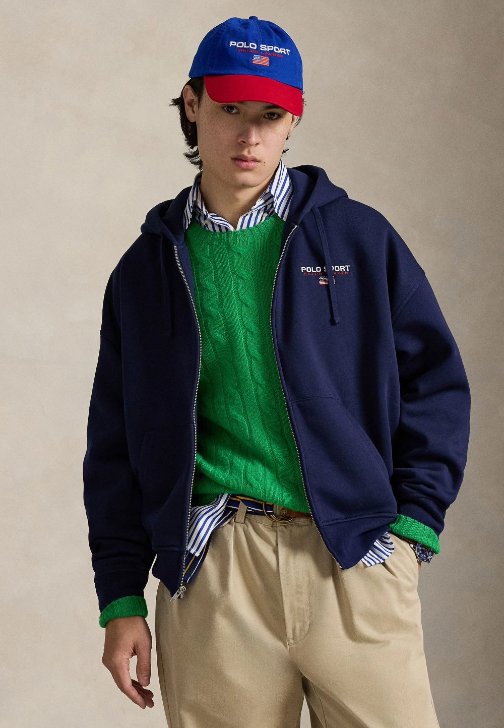 Толстовка POLO RALPH LAUREN - cruise navy