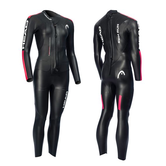 Гидрокостюм женский Head Swimrun Base SL 4/2мм гладкий внешн./нейлон внутри 4 мм