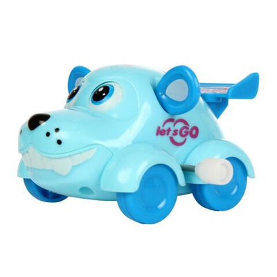 Заводная игрушка 9х7 см, 3-4 цвета микс, с-31004