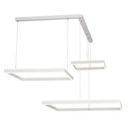 Citilux Дуэт CL719K310 LED Люстра подвесная с пультом Белая