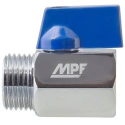 Кран-мини 1/2" в/н флажок,MP-У