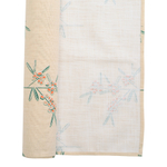 Дорожка на стол из хлопка с графичным принтом Обед рябинника Russian North, 45х150 см