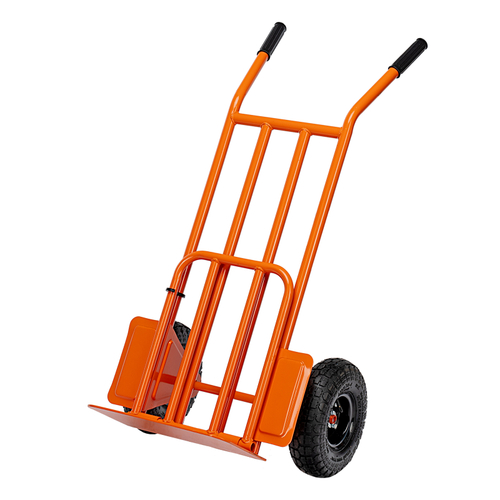 Тележка ручная 2-х колесная, облегченная, г/п 150кг, откидная платформа 430х355мм // Сибртех