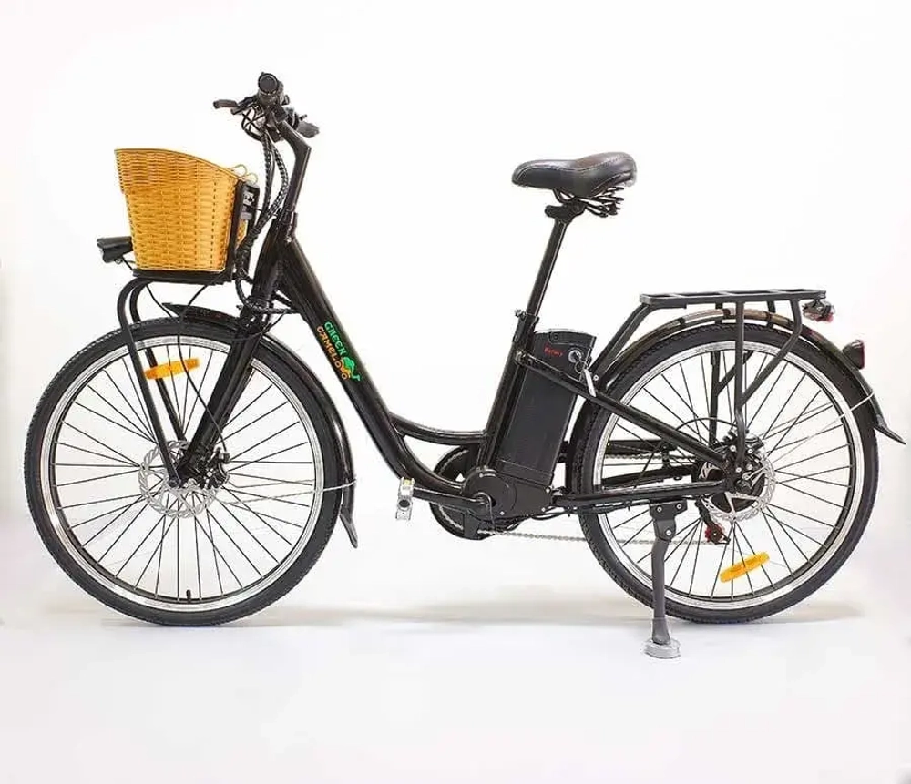 Электровелосипед Green Camel Бриз (R26 350W 36V 10Ah) Алюм, 6скор