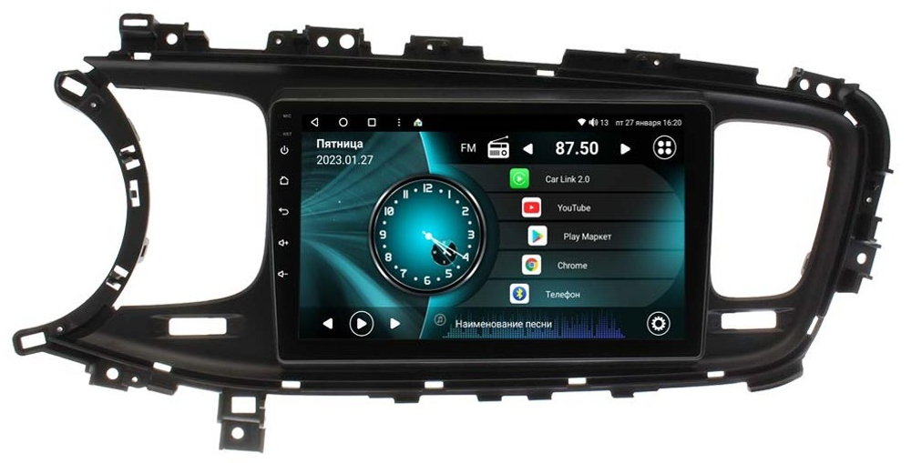 Магнитола для KIA Optima 2013-2015 - Vaycar VA27-0345-1 на Android 13, 8-ядер, 2Гб-32Гб, 4G SIM-слот