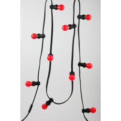 Лампа светодиодная ЭРА STD ERARL50-E27 3Вт груша красный для белт-лайт Е27