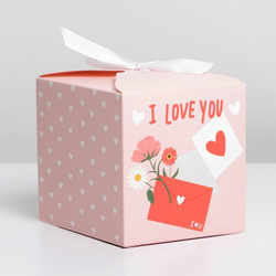 Коробка "Письмо", 12 × 12 × 12 см