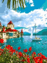 Картина по номерам "У причала"