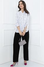 БЛУЗКА АДЕЛИНА (ВАЙТ) Bellovera (Акция)