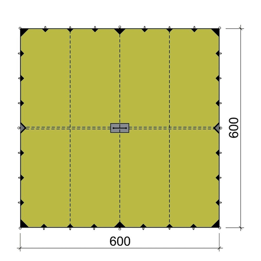 Тент BASK Canopy V3 6*6