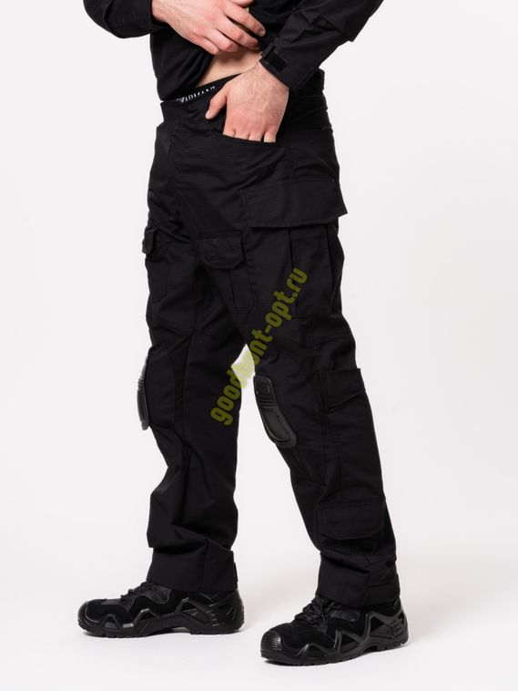 Тактический костюм G3 с наколенниками и налокотники Чёрный